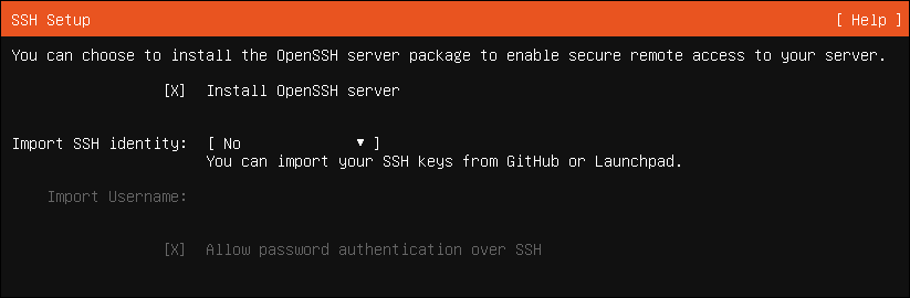 SSH Setup